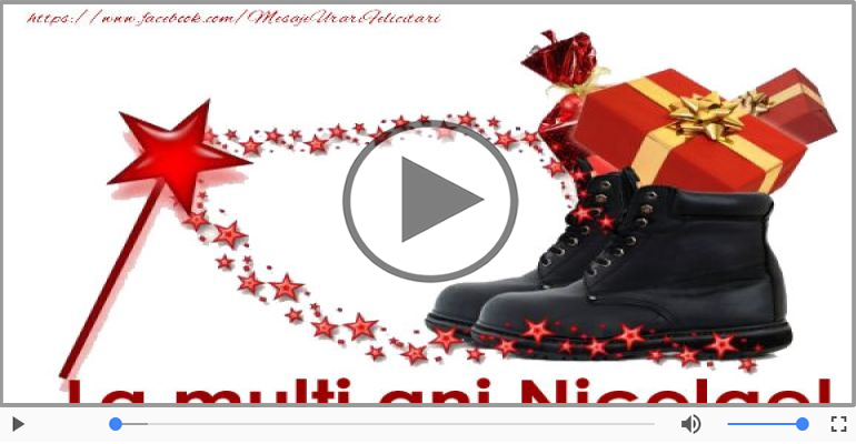 La multi ani cu sanatate de Mos Nicolae!