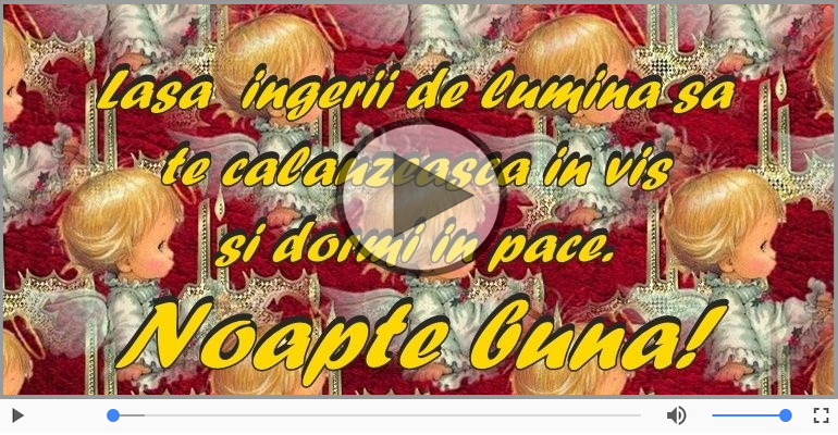 Noapte buna, prieteni!