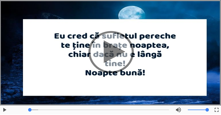 Noapte buna, prieteni!