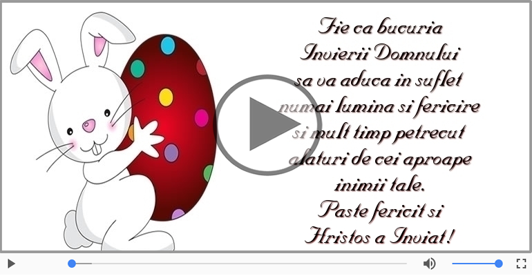 Paste fericit si Hristos a Inviat!