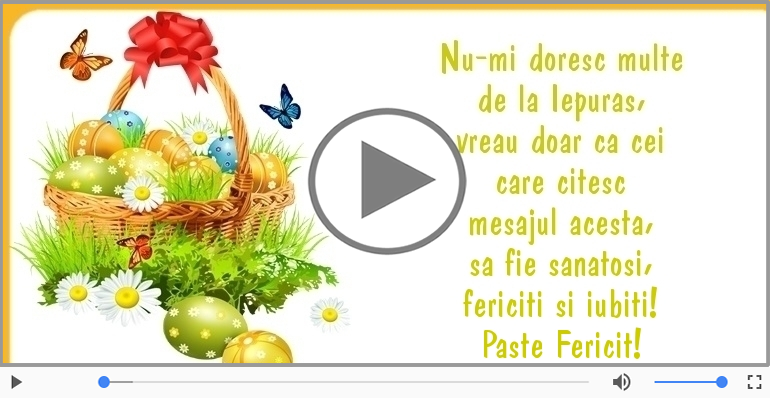 Paste Fericit!