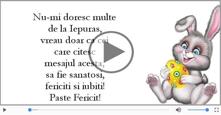 Paste Fericit!