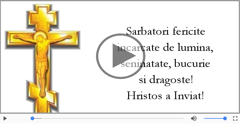 Sarbatori fericite - Paste Fericit
