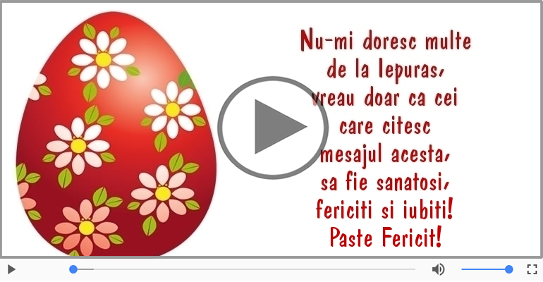 Paste Fericit!