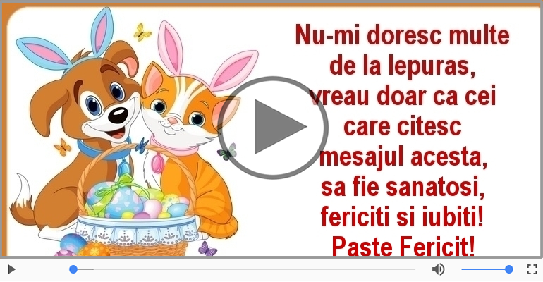 Paste Fericit!