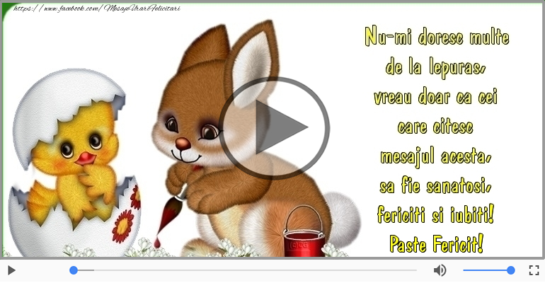 Paste Fericit!