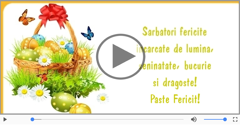 Paste Fericit!