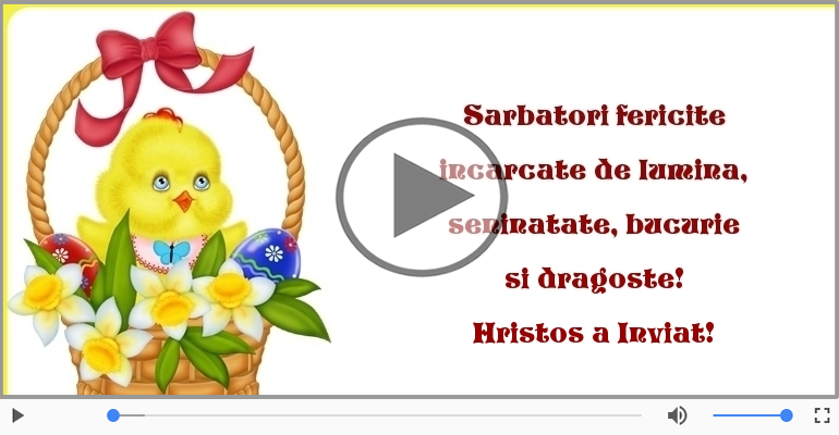 Sarbatori fericite - Paste Fericit