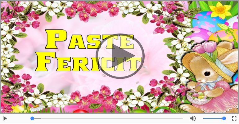 Sarbatori fericite - Paste Fericit