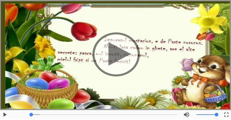 Sarbatori fericite - Paste Fericit