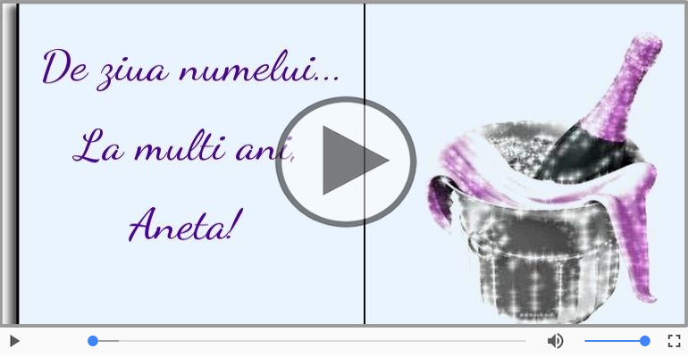 Felicitare muzicala si animata de Sfanta Ana