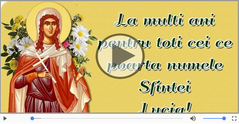 Felicitari de Sfanta Lucia