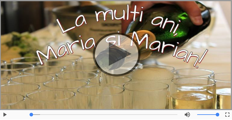 Felicitare muzica de Sfanta Maria!