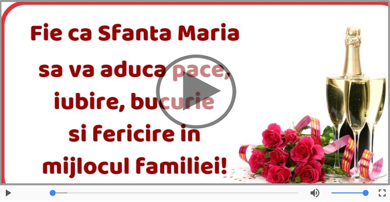 La multi ani, Maria!