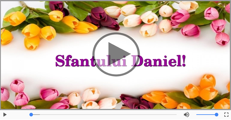 La multi ani cu ocazia sarbatorii Sfantului Daniel!