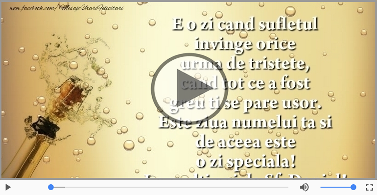 La multi ani de Sf. Daniel! - 17 Decembrie