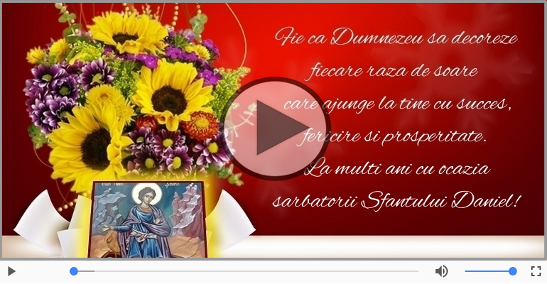 La multi ani cu ocazia sarbatorii Sfantului Daniel!