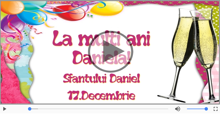 La multi ani de Sfantul Daniel! - 17 Decembrie