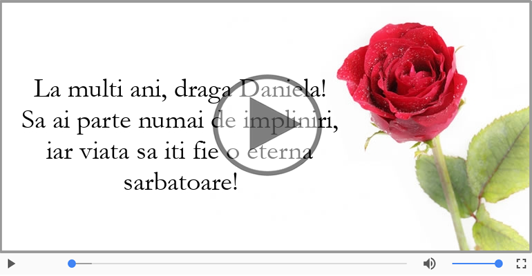 Felicitare muzica de Sfantul Daniel!