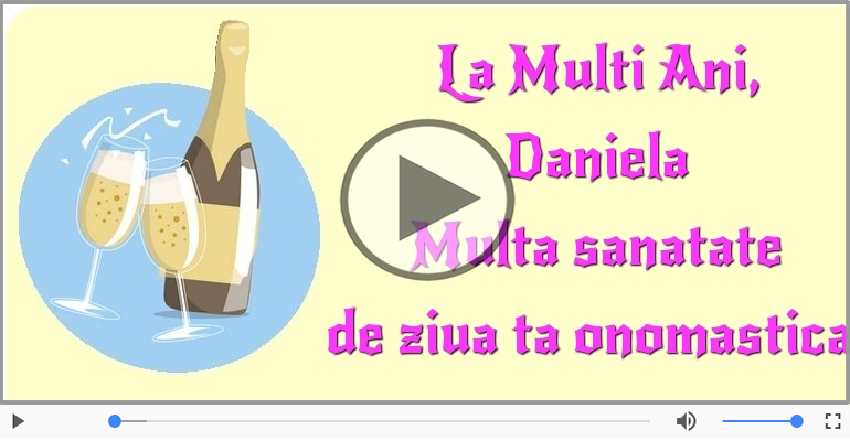 La multi ani cu sanatate de Sfantul Daniel!