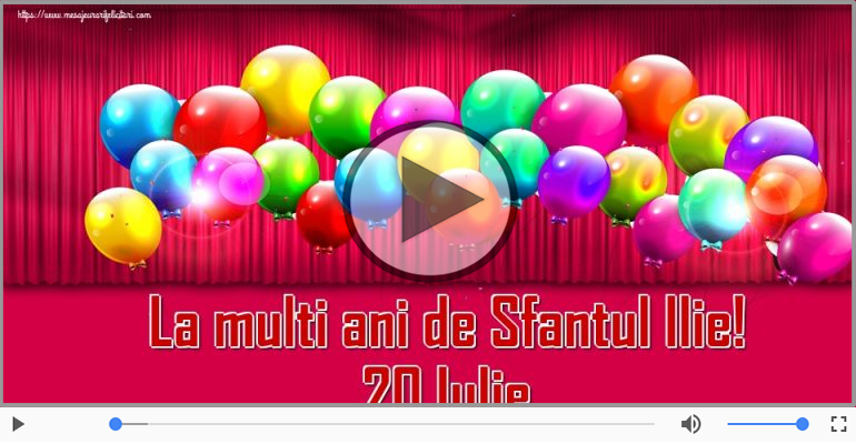 La multi ani de Sfantul Ilie!