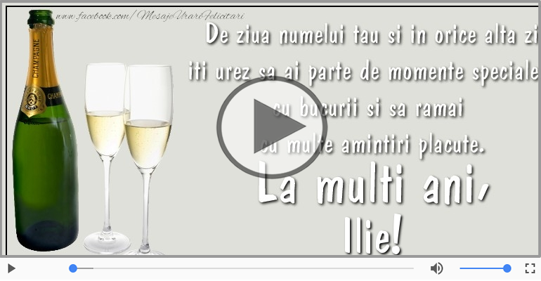 La multi ani de Sfantul Ilie!