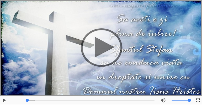 La multi ani cu sanatate de Sfantul Stefan!