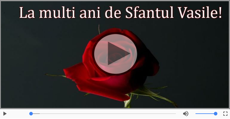 La multi ani cu sanatate de Sfantul Vasile!