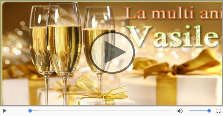 La multi ani cu sanatate de Sfantul Vasile!