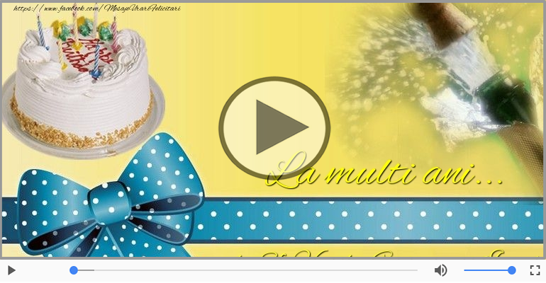 Felicitare muzicala de Sfintii Vasile, Grigore si Ioan!