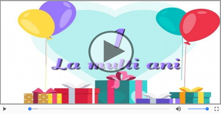 1 an, La multi ani!