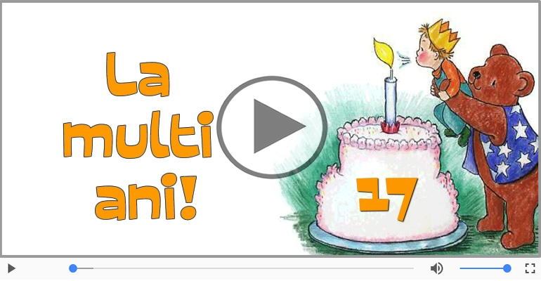 Happy Birthday, 17 ani!