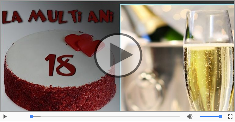 La multi ani 18 ani! Melodia: La multi ani versiunea originala!