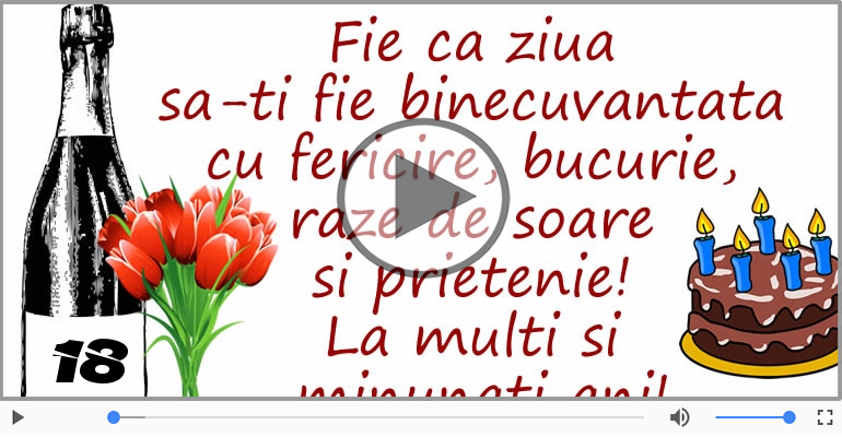 18 ani, La multi ani!