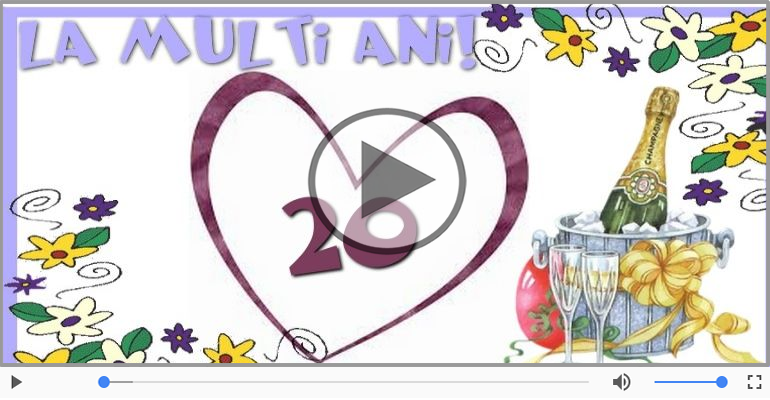 La multi ani 20 ani! Melodia: La multi ani versiunea originala!