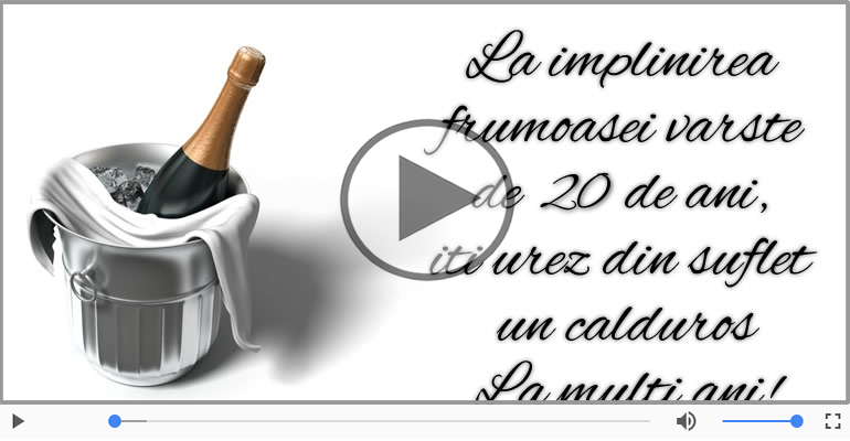La multi ani, 20 de ani!