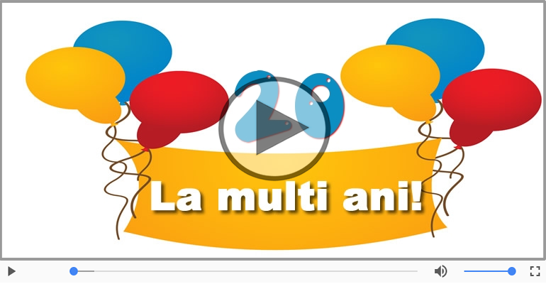 La multi ani, 20 ani!