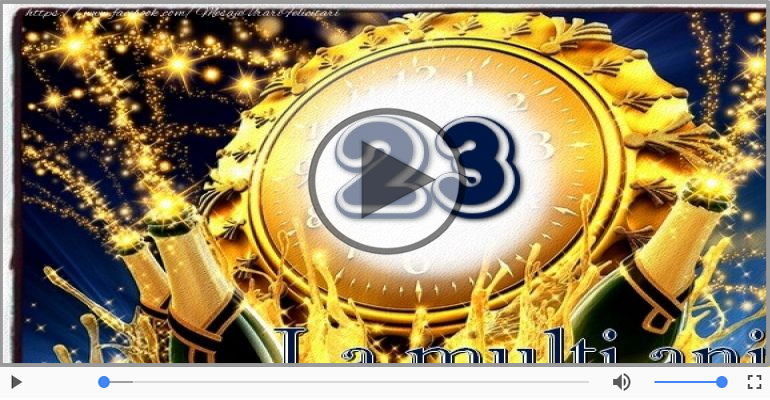 La multi ani, 23 ani!