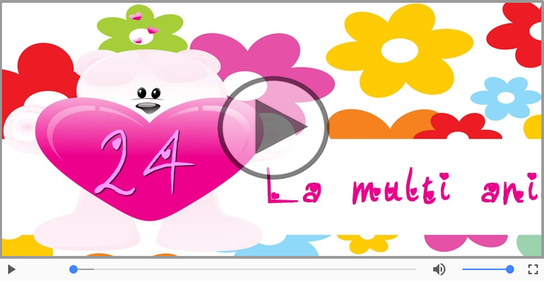 La multi ani, 24 ani!