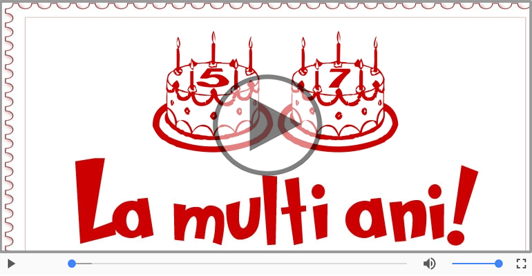 La multi ani, 57 ani!