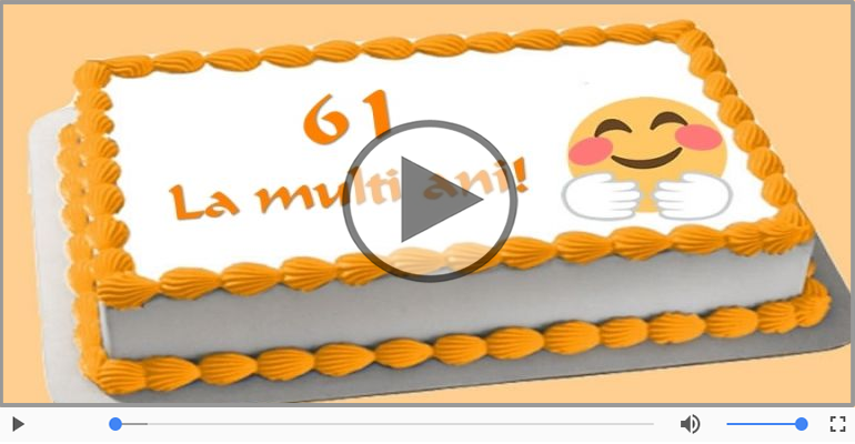 61 ani, La multi ani!