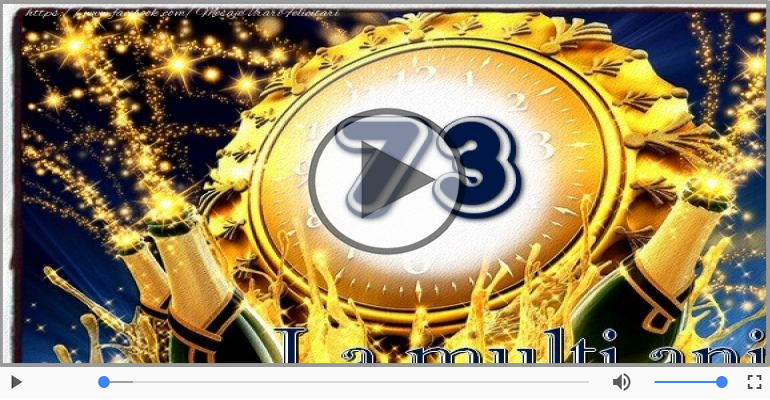 La multi ani, 73 ani!