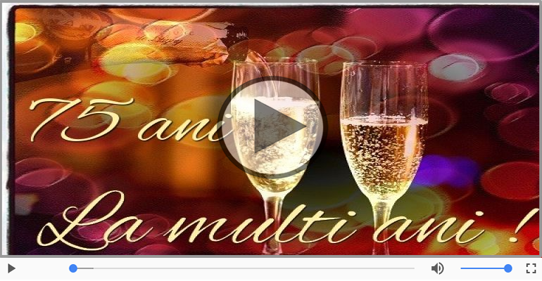 La multi ani, 75 ani!