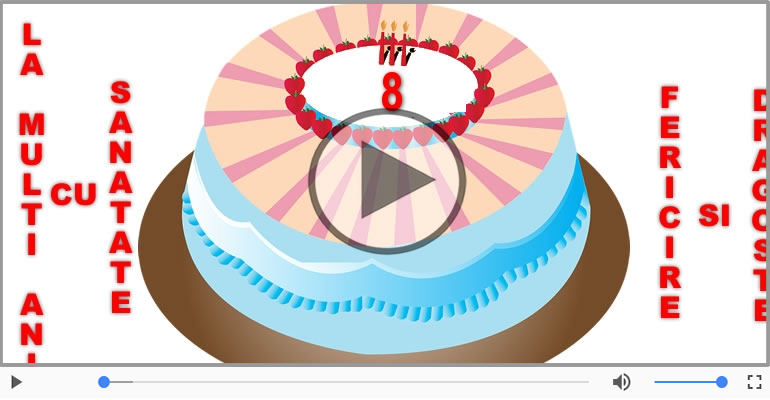 La multi ani, 8 ani!