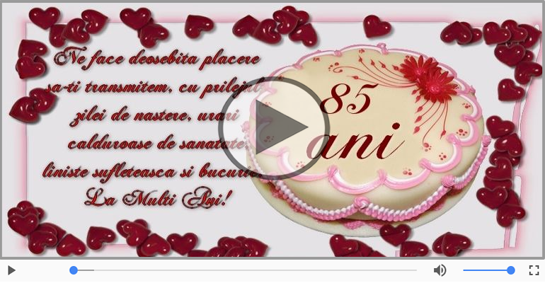 La multi ani, 85 ani!