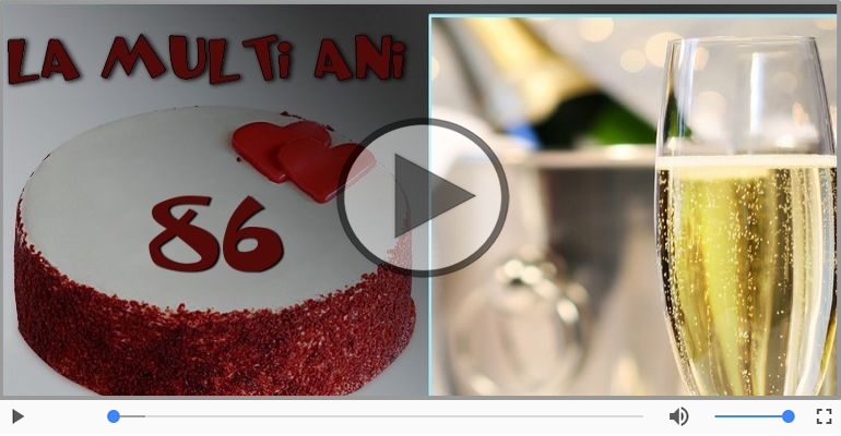 Happy Birthday, 86 ani!