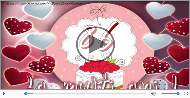 La multi ani, 86 ani!