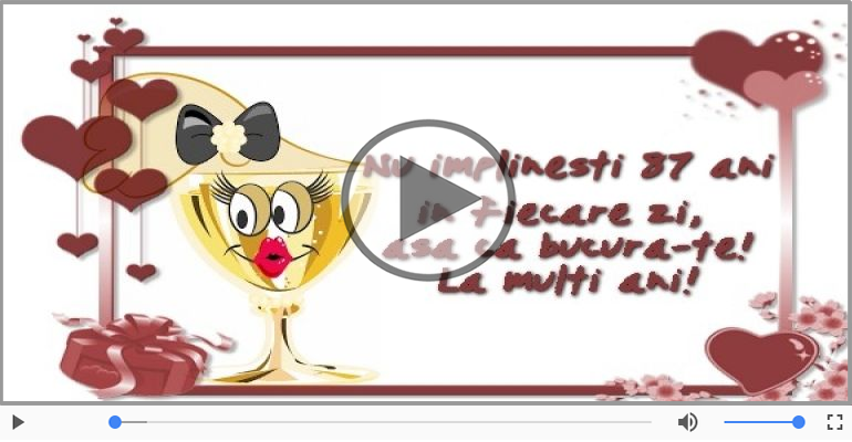 La multi ani, 87 ani!