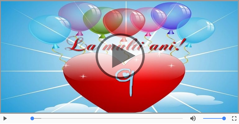 La multi ani 9 ani! Melodia: La multi ani versiunea originala!
