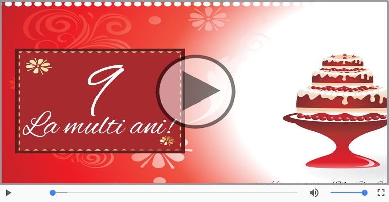 La multi ani, 9 ani!